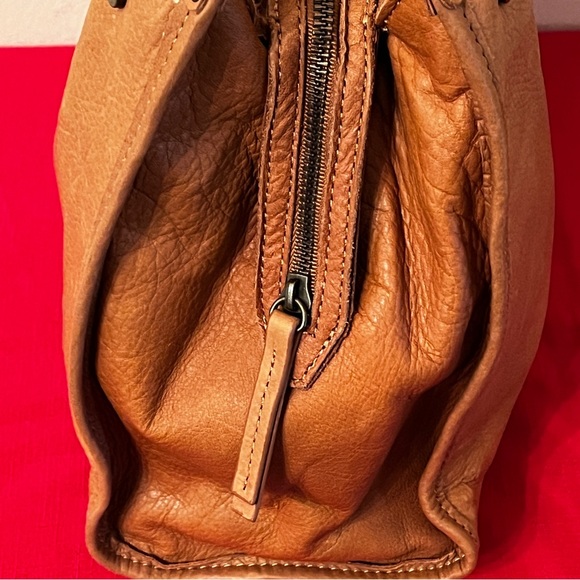 American Leather Co. Lenox Triple Entry Satchel Handbag - Picture 3 of 8